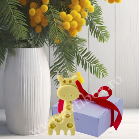 Marturii botez - Marturie din sapun in cutie - Girafa