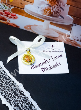 Marturii botez - Marturie pentru botez - medalion rotativ