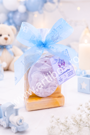 Marturii botez - Marturii botez - Carusel pe stativ din lemn, It's a boy!