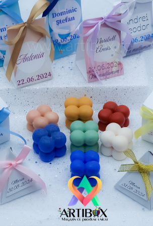 Marturii botez - Marturii din sapun - Bubble 3D