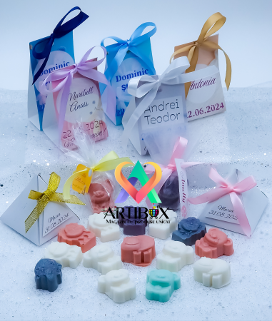 Marturii din sapun - Mini animalute colorate si parfumate [2]