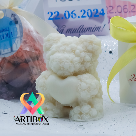 Marturii din sapun - Ursuleti colorati si parfumati [6]