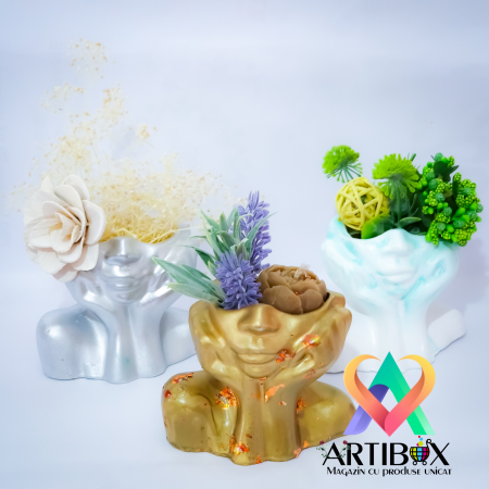 Vaze unicat moderne - Mini Bol Decorativ la moda 10x12cm - Love