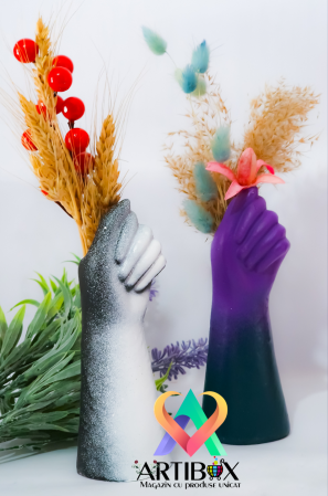 Vaze unicat moderne - Mini Vaza Decorativa la moda 14,10x4,6 cm - Hand