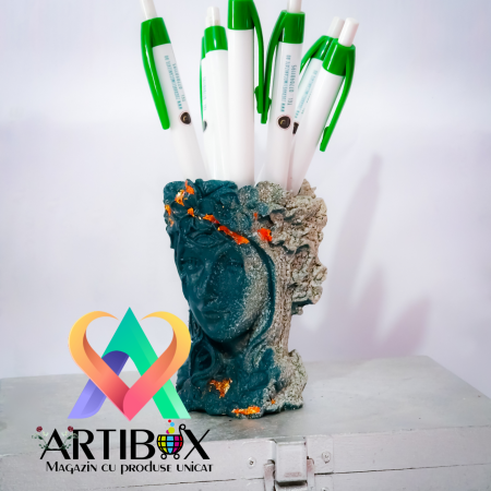 Mini Vaza, Ghiveci Decorativ la moda 7x7x10.5 cm - Lady [3]