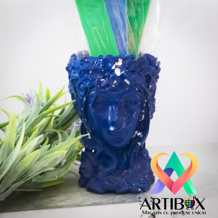 Mini Vaza, Ghiveci Decorativ la moda 7x7x10.5 cm - Lady [4]