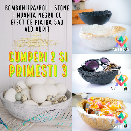 CADOURI SI DECORATIUNI - OFERTA 2+1 - Bomboniera/Bol
