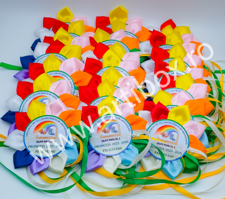 Cocarde personalizate pentru absolvire - Model Multicolor [14]