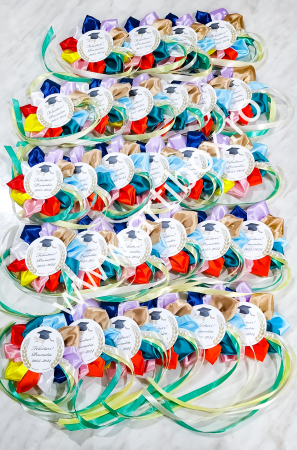 Cocarde personalizate pentru festivitate cresa/gradinita - Model Multicolor [8]