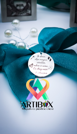 Pandant din Argint 925, Banut Mot - 1 anisor [1]