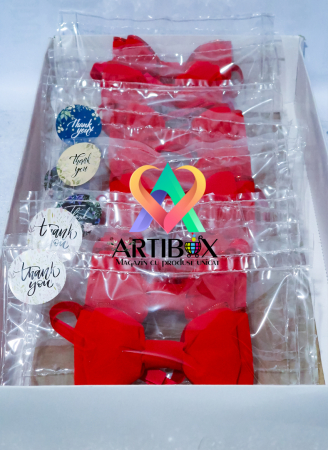 Papion fundita negru si galben pentru copii - Tematica albinute [3]