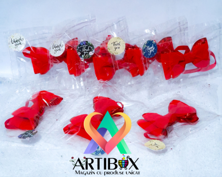 Papion fundita rosu pentru copii [4]