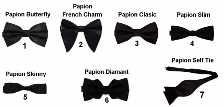 Papion fundita rosu pentru copii [8]