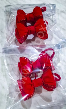 Papion fundita rosu pentru copii [7]