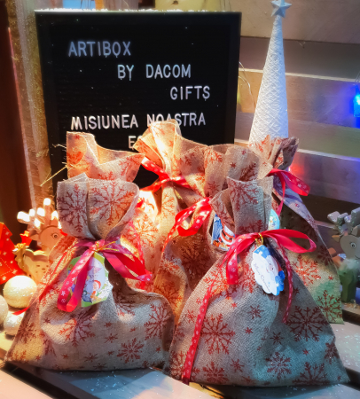 Saculet Cadou - Globuri pentru brad [2]