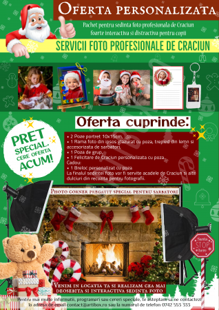 Servicii - Servicii foto profesionale de Craciun