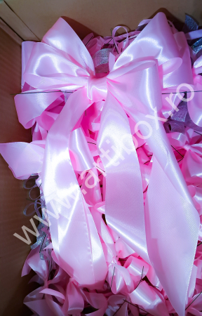 Set 100+1 - Decoratiuni fundite pentru brad, Mix roz si argintiu [1]