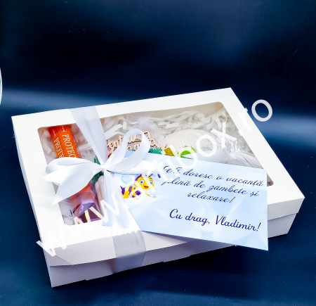 Cadou set cu aranjament din licheni naturali [1]