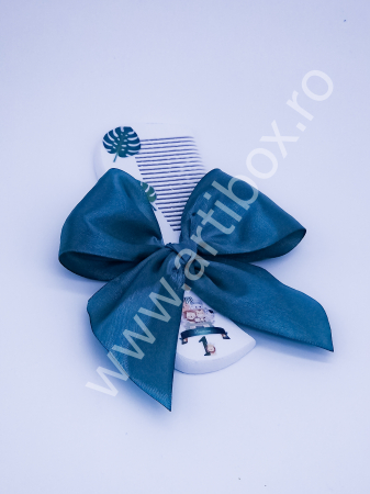 Set Tavita Mot cu banut din argint -  5 piese Tematica Safari Party [5]