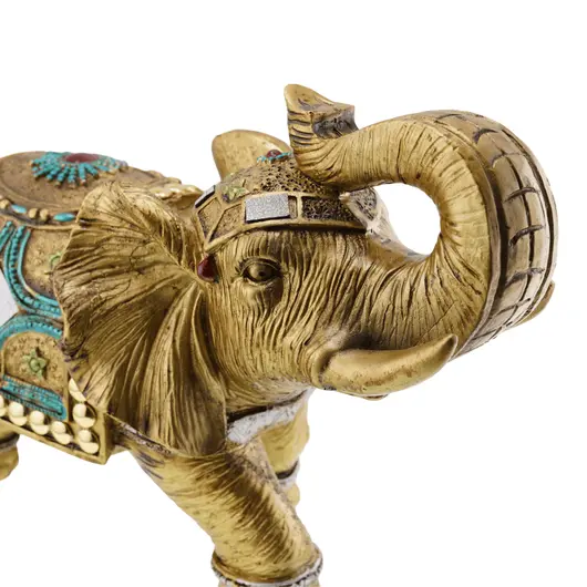 Statueta Feng Shui - Elefant regal al prosperitatii cu trompa ridicata [3]