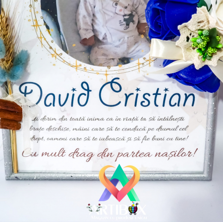 Tablou personalizat - Din partea nasilor [3]