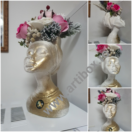 Vaza cu ornament floral - Original Africana Mystic Flora [27]