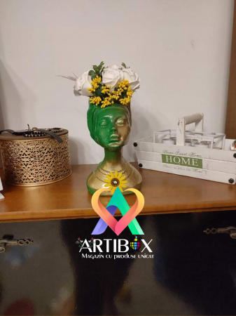 Vaza cu ornament floral - Original Africana Mystic Flora [21]