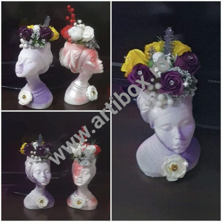 Vaza cu ornament floral - Original Africana Mystic Flora [25]