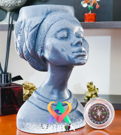 Seturi cadou - Vaza - Original Africana Mystic cu Busola Feng Shui