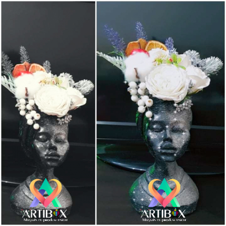 Vaza cu ornament floral - Original Africana Mystic Flora [16]