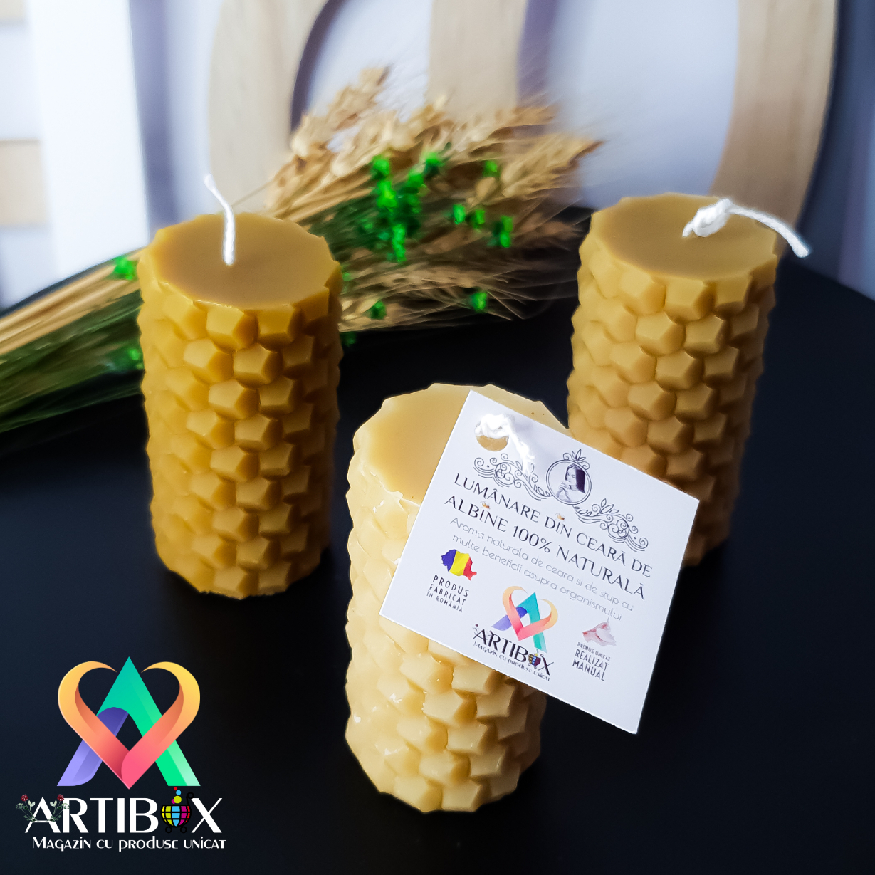 How to make a rolled beeswax candles 