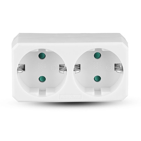 ADAPTOR 2 PRIZE 2X16A MAX 2300W [1]