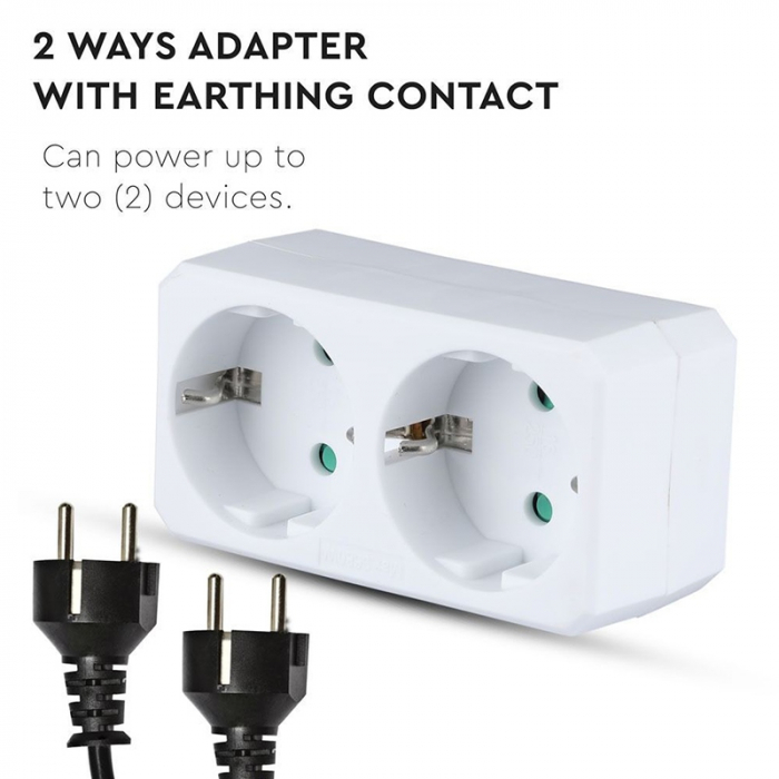 ADAPTOR 2 PRIZE 2X16A MAX 2300W [9]