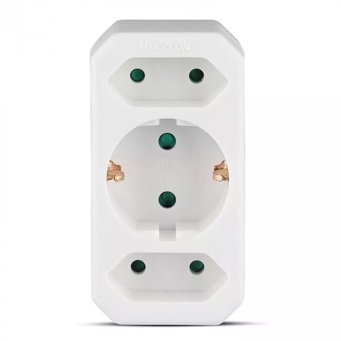 ADAPTOR 3 PRIZE 1X16A 2x2.5A MAX 3500W [2]