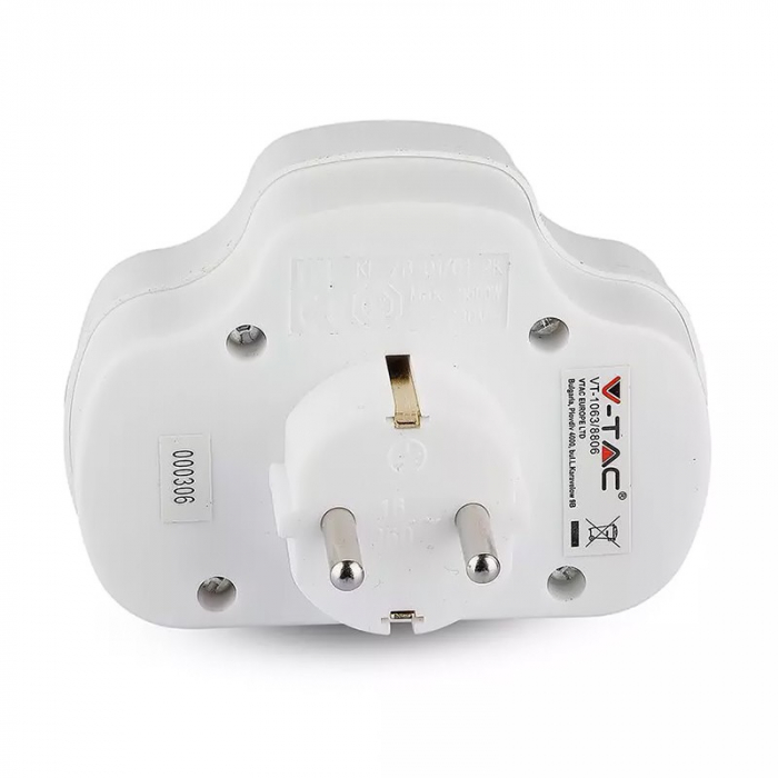 ADAPTOR 3 PRIZE CU INTRERUPATOR 3X16A MAX 3500W [5]