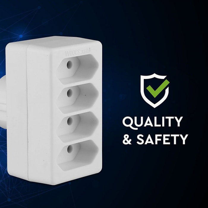 ADAPTOR 4 PRIZE 4X2.5A MAX 2300W [6]