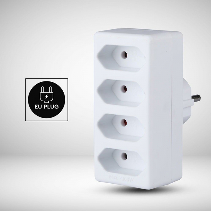 ADAPTOR 4 PRIZE 4X2.5A MAX 3680W [7]