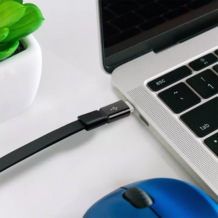 ADAPTOR MICRO USB LA USB TIP C - NEGRU [3]