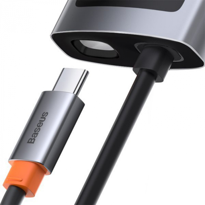 ADAPTOR MULTIFUNCTIONAL 4IN1 USB TIP C/HDMI/USB 3.0/USB2.0 + PD BASEUS [4]