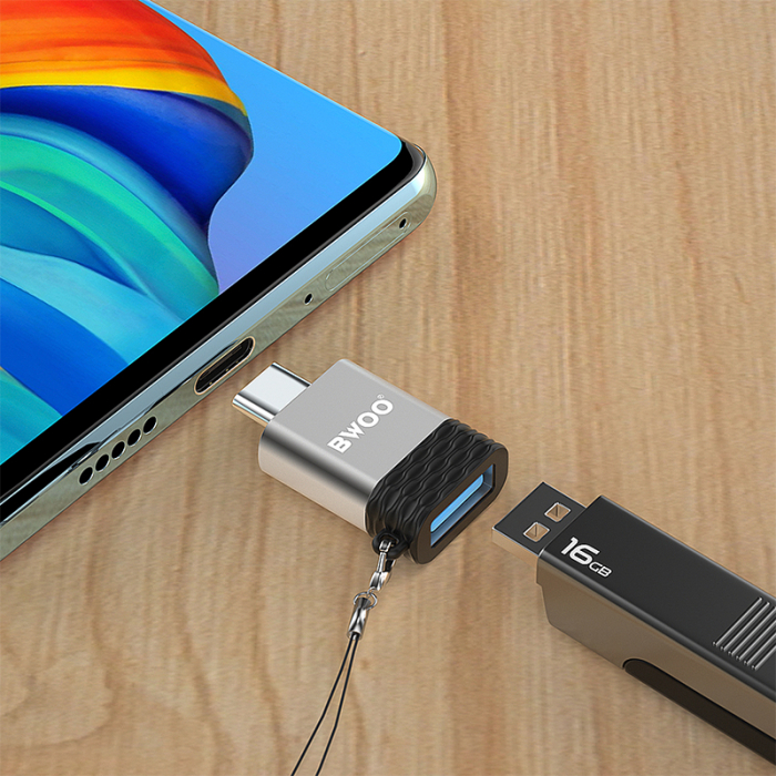 ADAPTOR OTG USB-C LA USB [9]