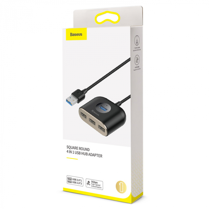 ADAPTOR USB HUB 3.0 4 PORTURI BASEUS [8]
