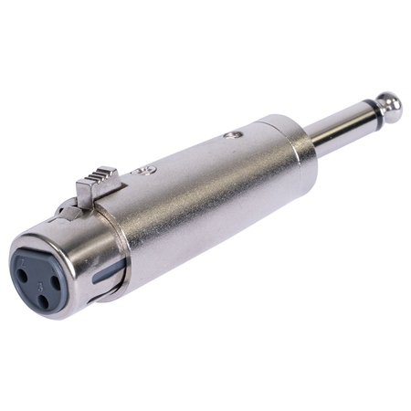 ADAPTOR XLR MAMA - JACK 6.35 TATA MONO METAL [1]