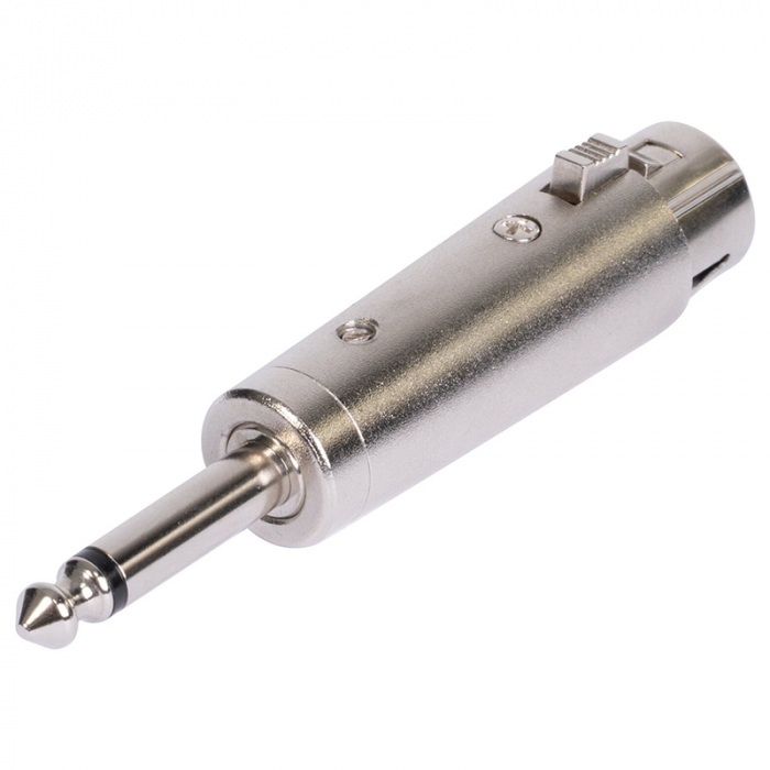 ADAPTOR XLR MAMA - JACK 6.35 TATA MONO METAL [3]
