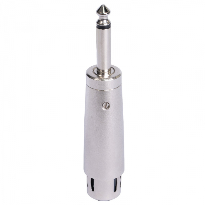 ADAPTOR XLR MAMA - JACK 6.35 TATA MONO METAL [5]