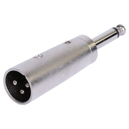 ADAPTOR XLR TATA - JACK 6.35 TATA MONO METAL [1]