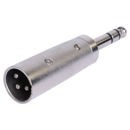 ADAPTOR XLR TATA - JACK 6.35 TATA STEREO METAL [1]
