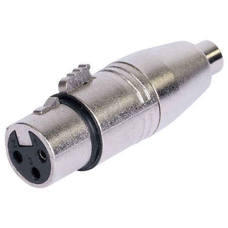 ADAPTOR XLR TATA - RCA MAMA METAL [1]