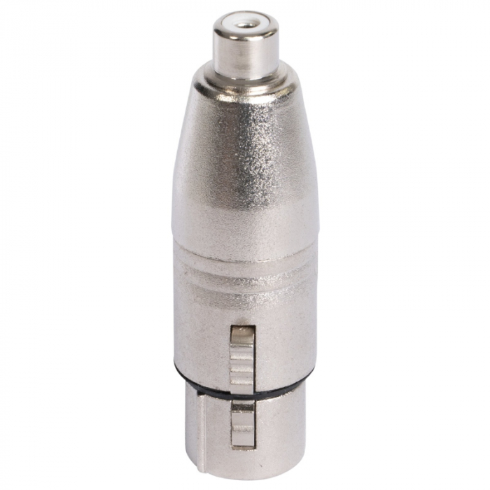 ADAPTOR XLR TATA - RCA MAMA METAL [4]