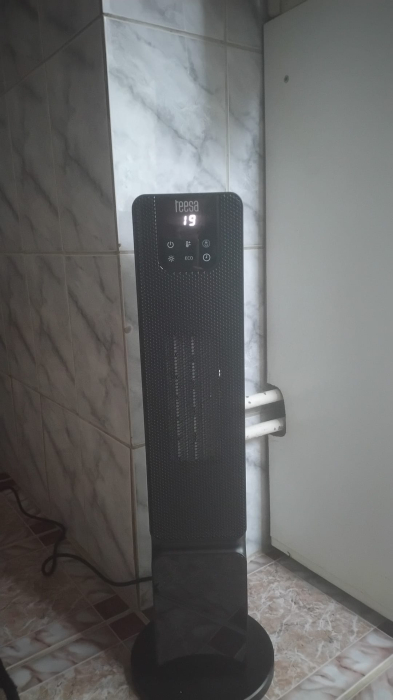 Aerotermă Turn PTC 2000W cu Imitatie Șemineu Teesa [2]
