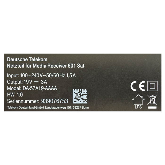 ALIMENTATOR 19V 3A MUFA 5.5/2.5 [4]